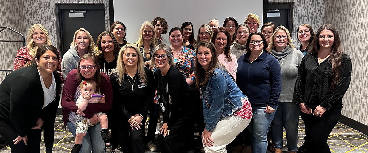 Female agents across the state come together to learn and share experiences.